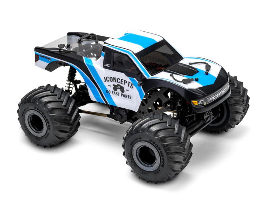 JConcepts Losi Mini LMT 2010 Ford Raptor Monster Truck Body (Clear)