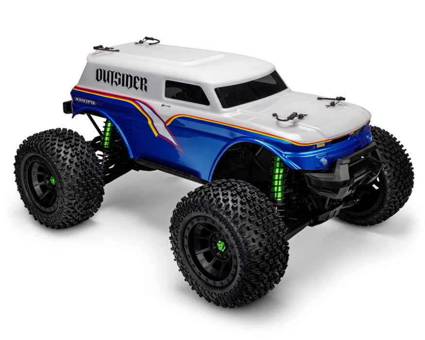 JConcepts The Outsider SUV Monster Truck Body for Traxxas® X-Maxx® (Clear)