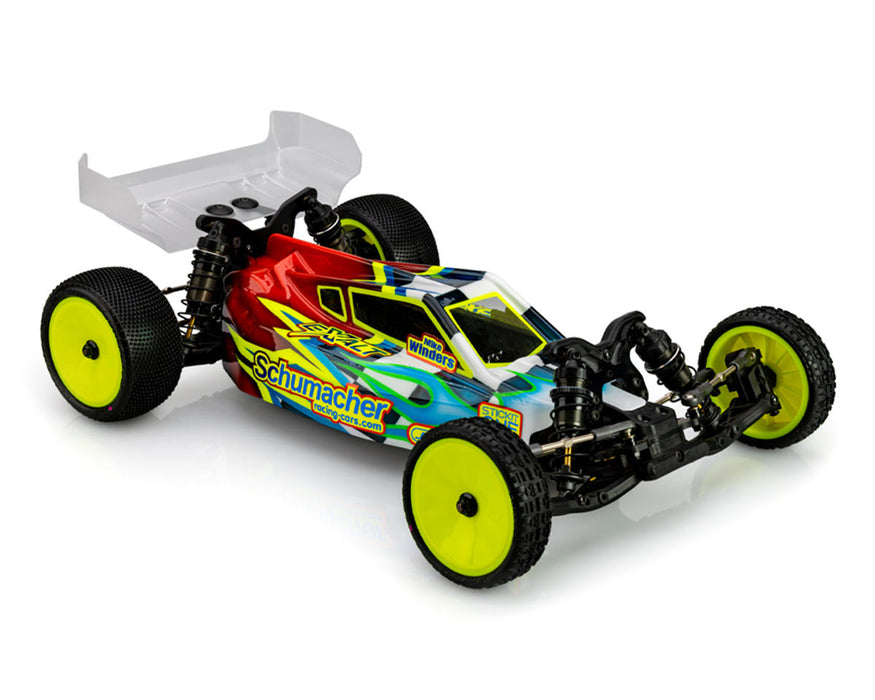 JConcepts Schumacher Cougar LD3 "P2" Buggy Body w/Carpet Wing (Clear)