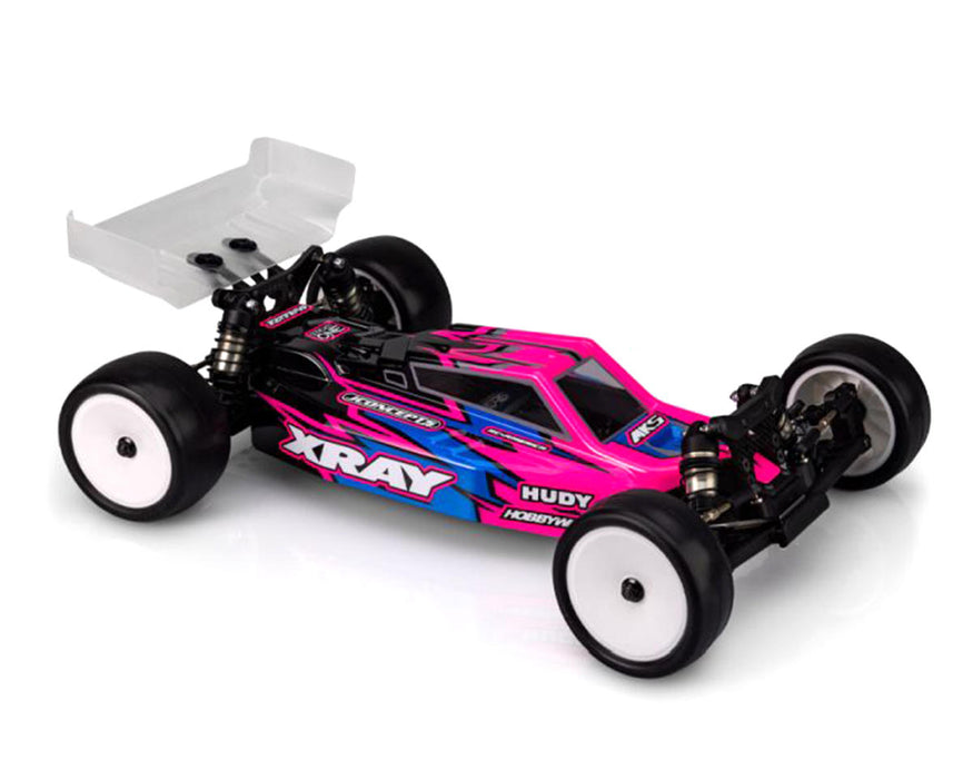 JConcepts XRAY XB2 2025/2026 "F2" 1/10 Buggy Body (Clear)
