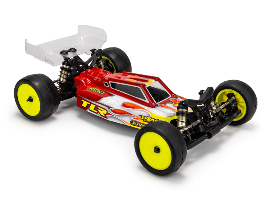 JConcepts TLR 22X "F2" 1/10 Buggy Body w/Aero Wing (Clear) (Light Weight)
