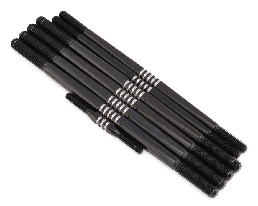 JConcepts Tekno NT48 2.0 Fin Titanium Turnbuckle Set (Black) (7)
