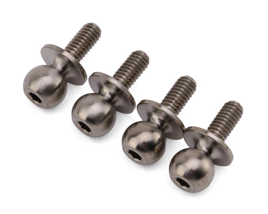 JConcepts 8x9x4mm Titanium Ladder Bar Ballstuds (4)