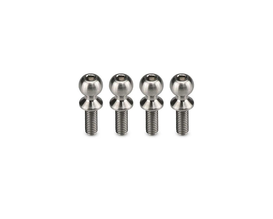 JConcepts B6/T6/SC6 Steering Titanium Ball Stud (4)