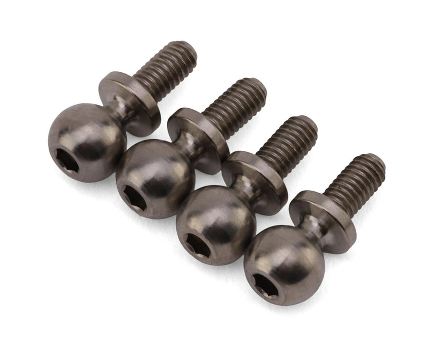 JConcepts 6x6mm Titanium Lower Cradle Ballstuds (4)