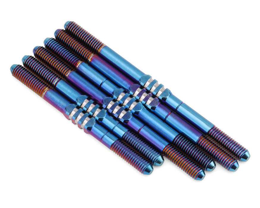 JConcepts Schumacher Cougar LD3 Fin Turnbuckle Kit (Blue)
