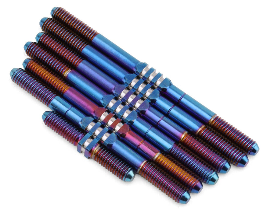 JConcepts Schumacher Cat L1R Fin Turnbuckle Kit (Blue)