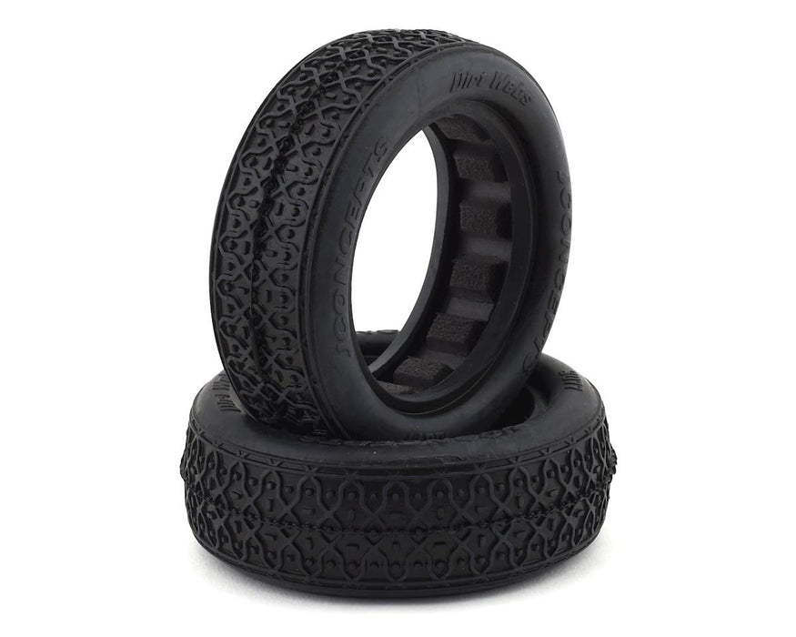 JConcepts Dirt Webs 2.2" 1/10 2WD Front Buggy Tires w/Dirt Tech Inserts (2)
