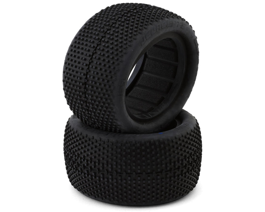 JConcepts Double Dee's V2 2.2" Rear Buggy Tires (2) (Blue)