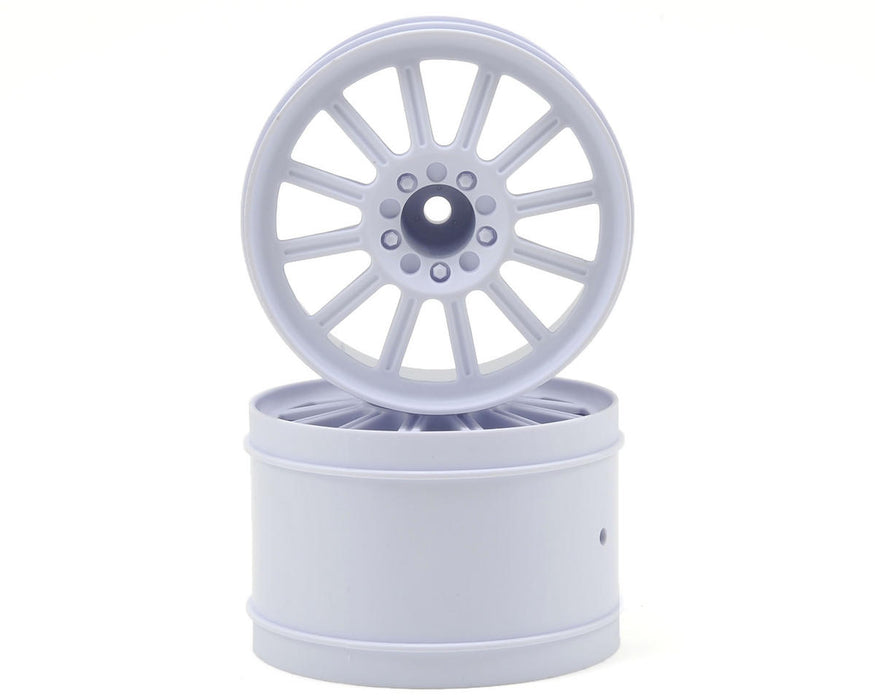 JConcepts 12mm Hex Rulux 2.8" Front Wheel (2) (White)