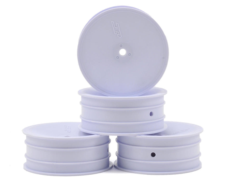 JConcepts Mono 2.2 Front Wheels (White) (4) (B7/B6/B5/RB6)