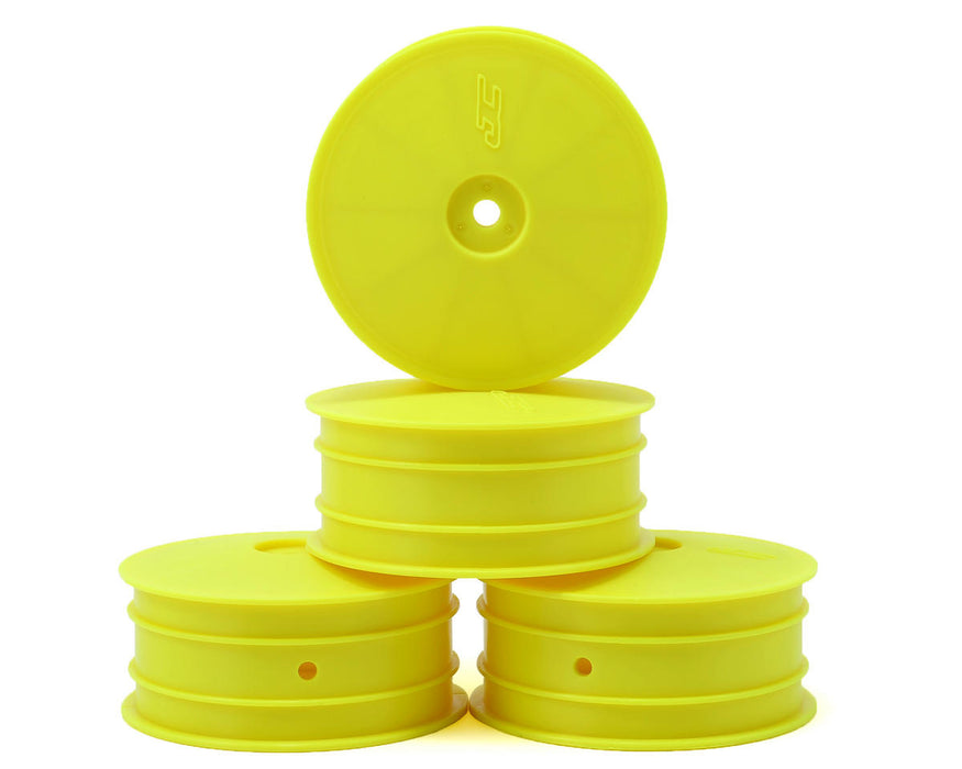JConcepts Mono 2.2 4WD Front Buggy Wheels (Yellow) (4) (B44.1)