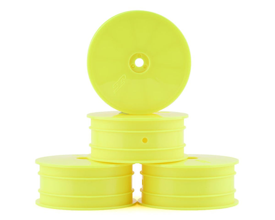 JConcepts Mono 2.2 4WD Front Buggy Wheels (Yellow) (4) (22X-4, XB4, B74.1)