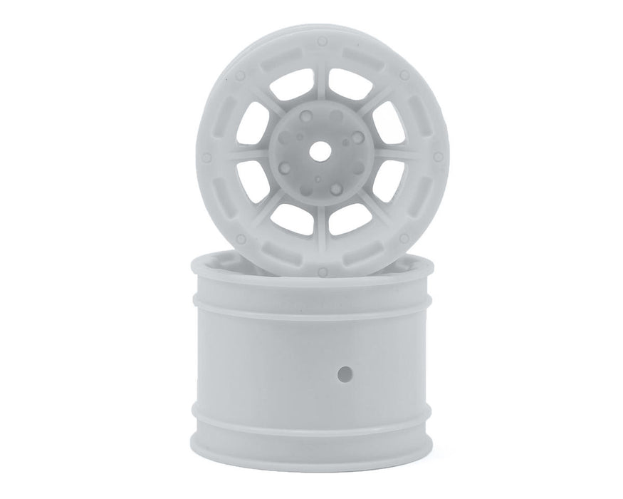 JConcepts Hazard 1.7" RC10 Rear Wheel (White) (2)