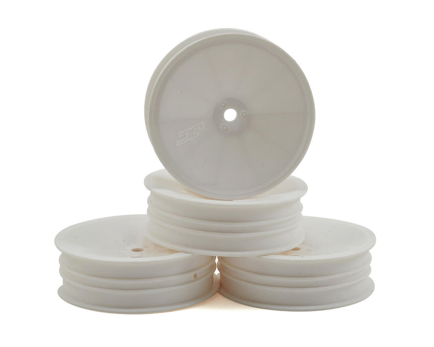 JConcepts Mono 2.2 "Slim" Front Wheels (White) (4) (B7/B6/RB6/SRX2/YZ2)