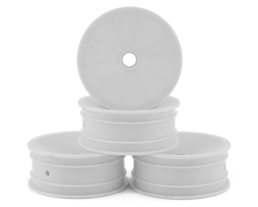 JConcepts RC10 Mono 2.2 Bearing Front Wheels (White) (4)