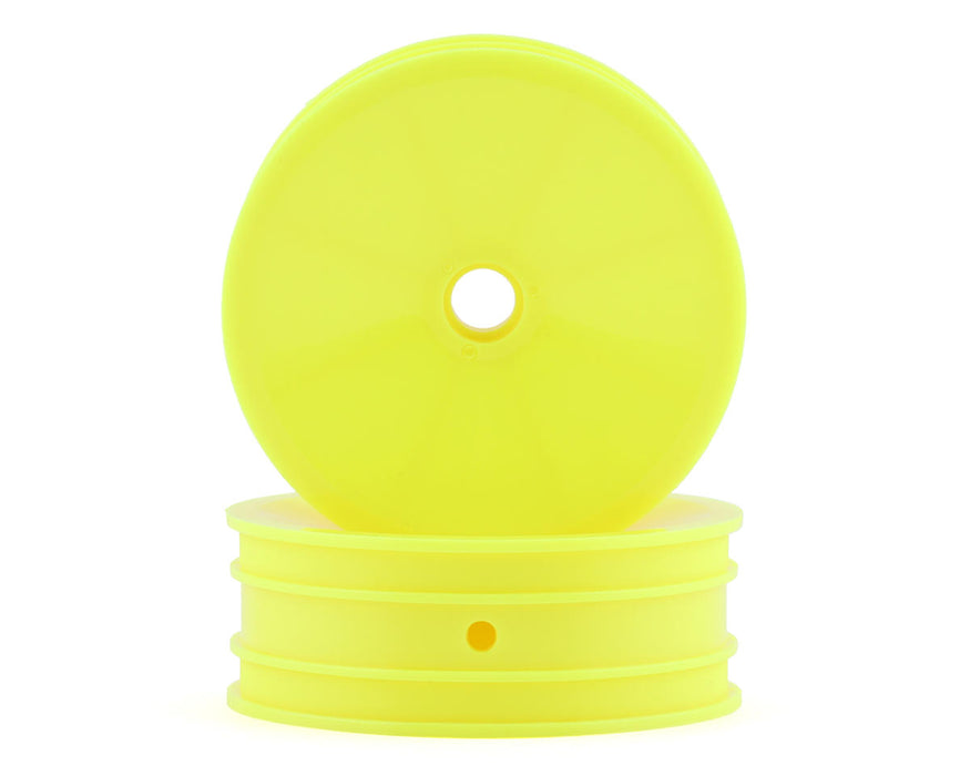 JConcepts RC10 Mono 1.9" Front Wheel (Yellow) (2)