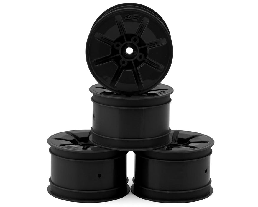 JConcepts Pioneer 2.2 Rear Buggy Wheels (Black) (4)