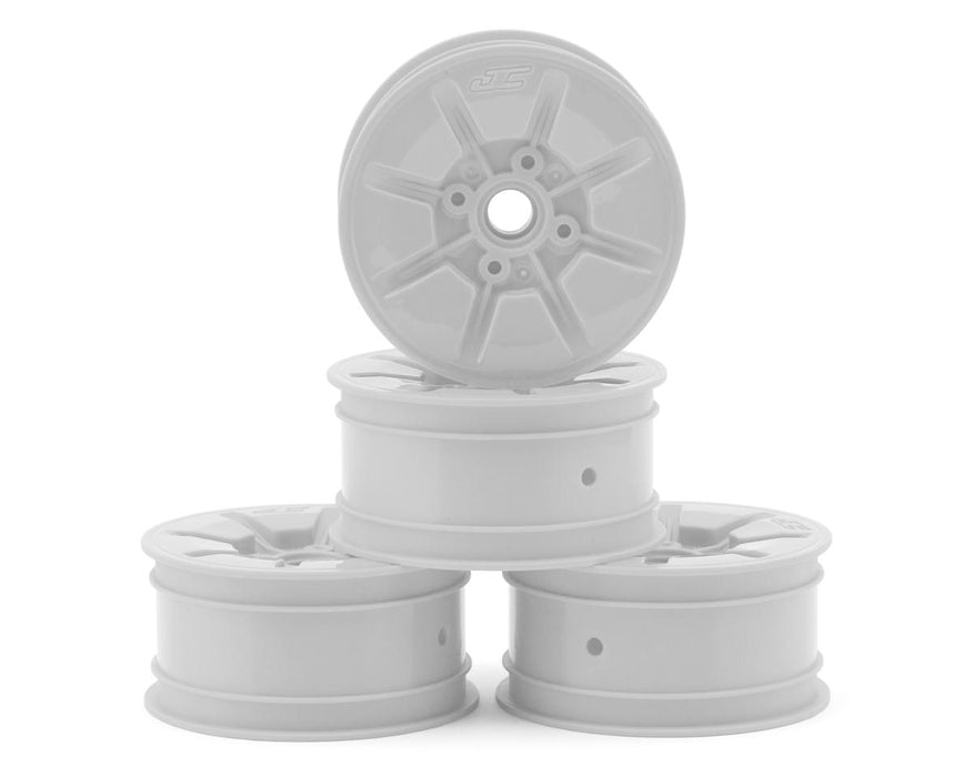 JConcepts RC10T Pioneer 2.2 Narrow Front Wheels (White) (4)