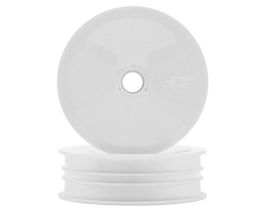 JConcepts RC10 Mono 2.0" Vintage Buggy Front Wheels (White) (2)
