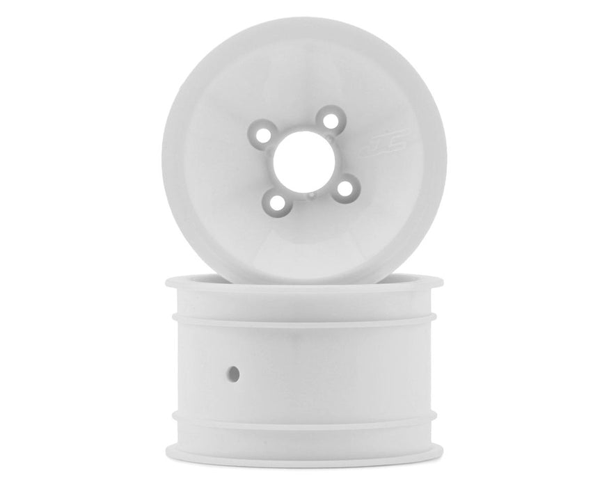 JConcepts RC10 Mono 2.0" Vintage Buggy Rear Wheels (White) (2)