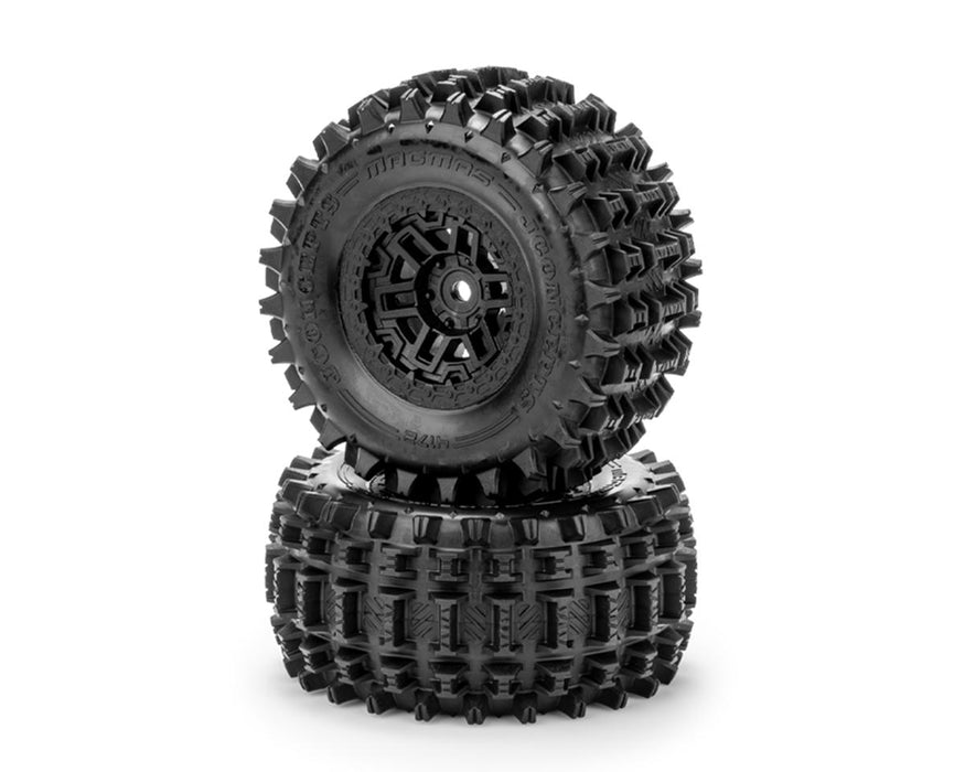 JConcepts Magma Pre-Mounted Tires for Traxxas® Mini XRT™ (2) (Yellow)