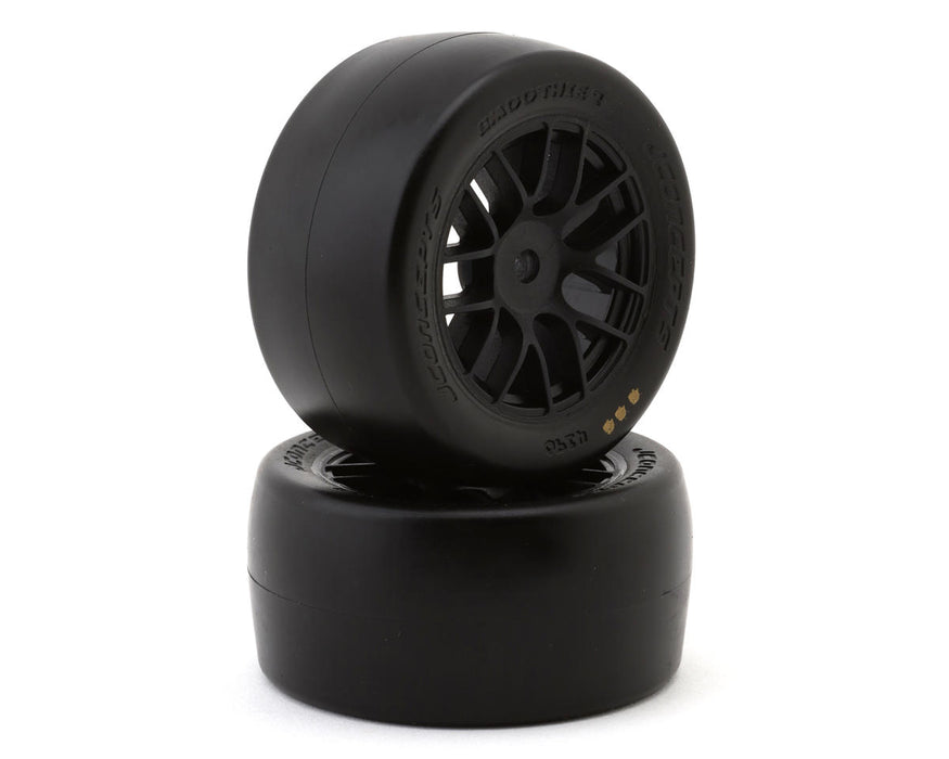 JConcepts Losi® NASCAR® 1/12 Smoothie 2 Pre-Mounted Tires (2) (G3 - Soft)
