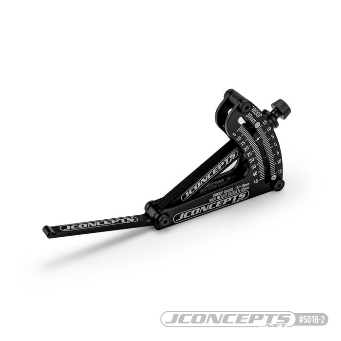 JConcepts  floating ride-height & droop gauge, black