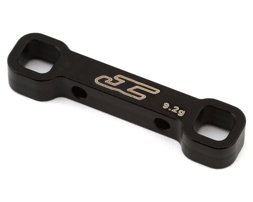 JConcepts RC10B7/B7D Steel Arm Mount "D" Block (Black) (9.2g)