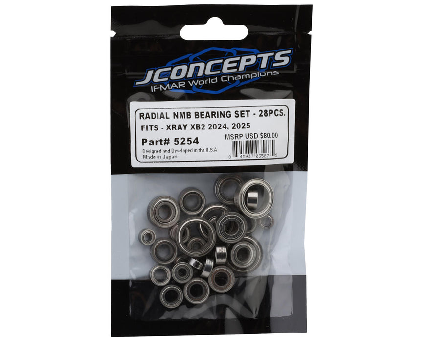 JConcepts XRAY XB2 Radial NMB Bearing Set