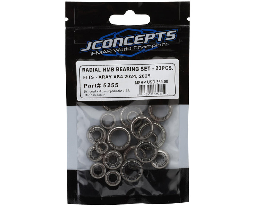 JConcepts XRAY XB4 Radial NMB Bearings Set
