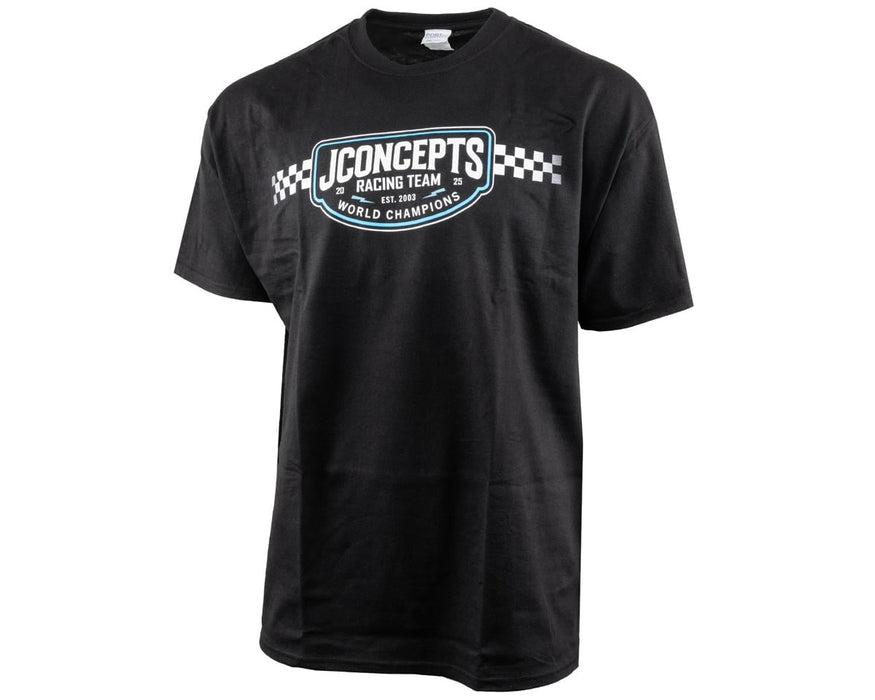 JConcepts Checkers or Wreckers 2025 T-Shirt (Black) (2XL)