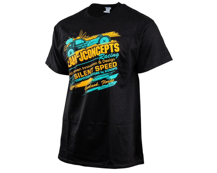 JConcepts Retro T-Shirt (Orange/Teal) (XL)