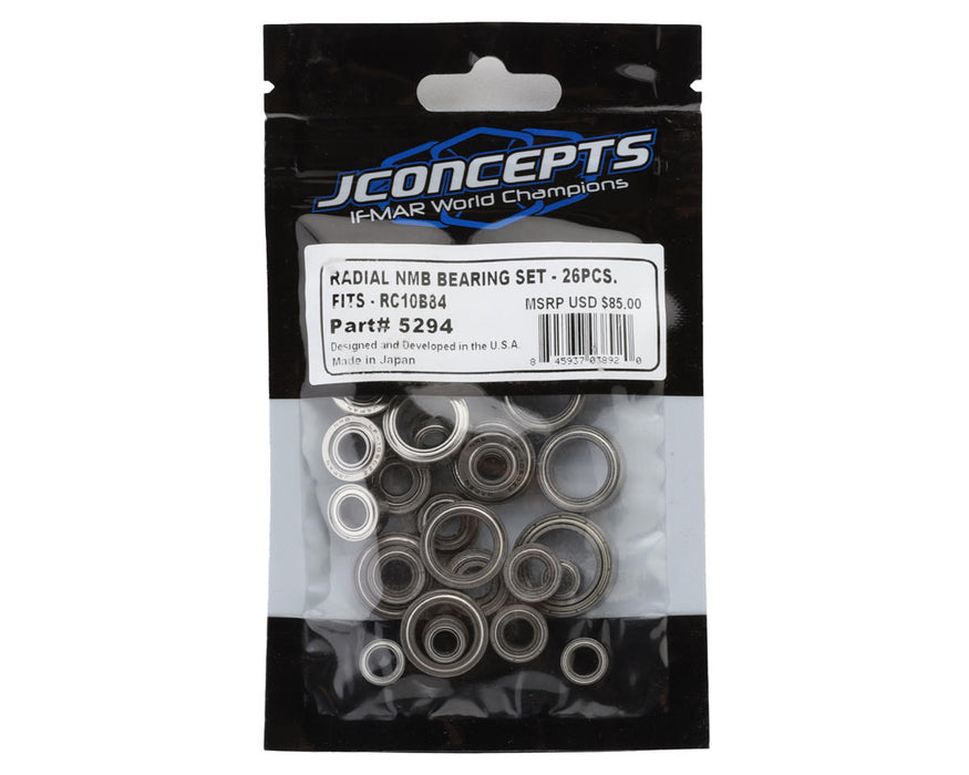 JConcepts RC10B84 Radial NMB Bearing Set (26)