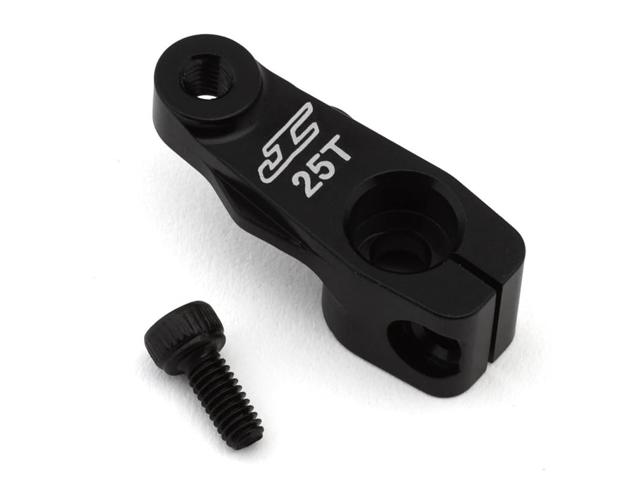 JConcepts RC10 '89 Masami Stealth 14mm Servo Horn (Black) (25T-Futaba/ProTek)