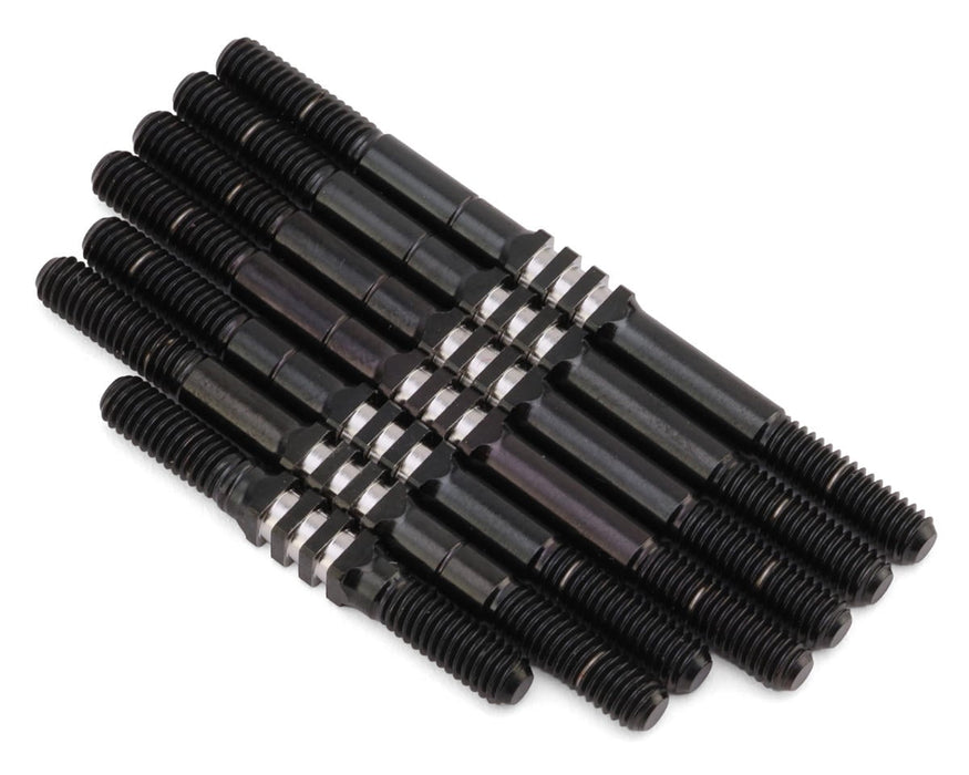 JConcepts Schumacher Cat PB Fin Titanium Turnbuckle Set (Black)