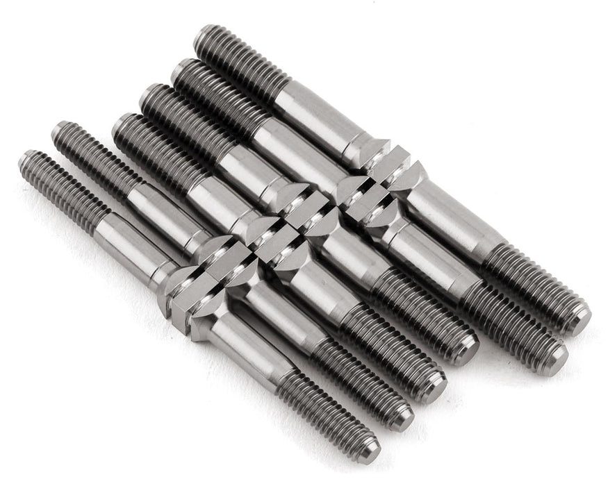 J&T Bearing Co. HB D819 Titanium "Milled" Turnbuckle Kit (Natural)