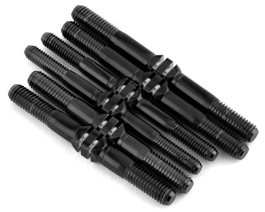 J&T Bearing Co. HB D819 Titanium "Milled" Turnbuckle Kit (Black)
