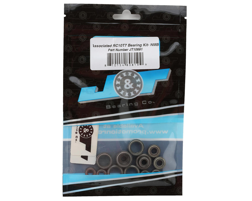 J&T Bearing Co. Team Associated RC10T7 Ball Bearings Kit (NMB)