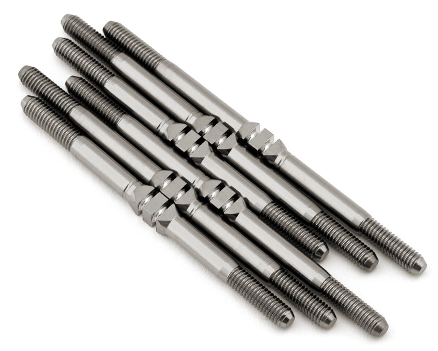 J&T Bearing Co. Team Associated RC10SC7 Titanium "Milled'' XD Turnbuckles Set
