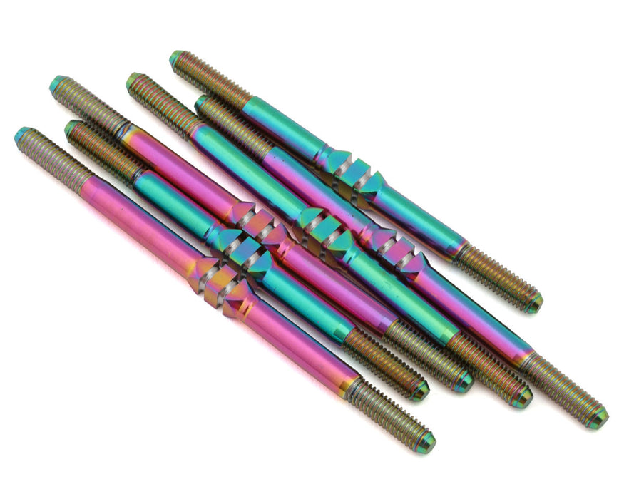 J&T Bearing Co. Team Associated RC10SC7 Titanium "Milled'' XD Turnbuckles Set