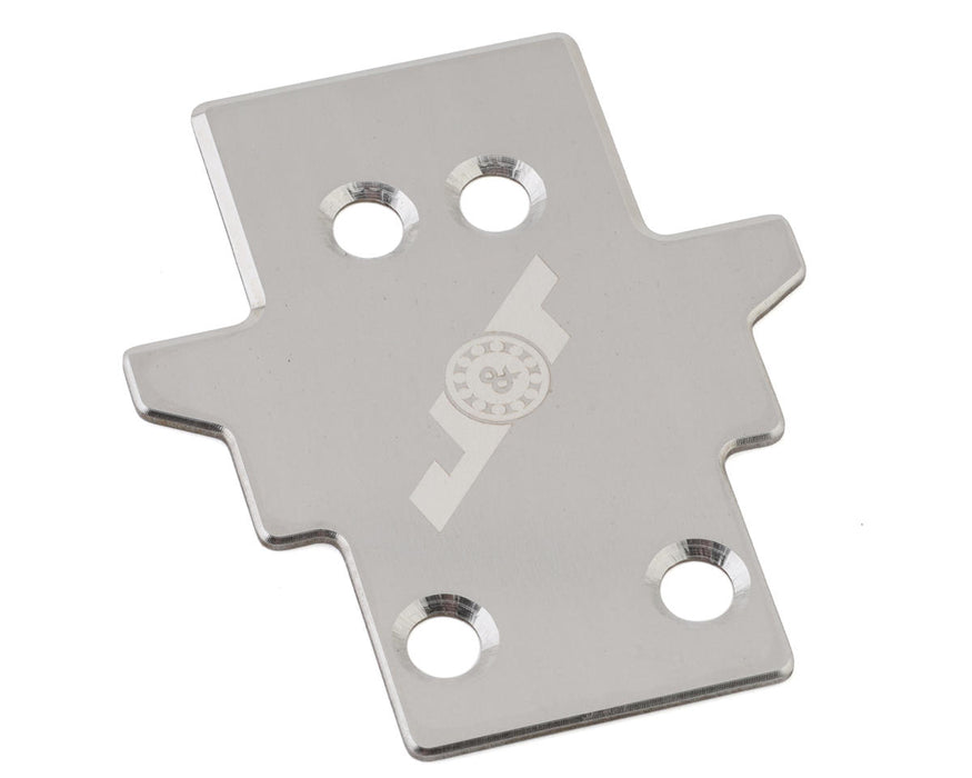 J&T Bearing Co. Tekno NB48 2.1/2.2 Stainless Steel Rear Skid Plate