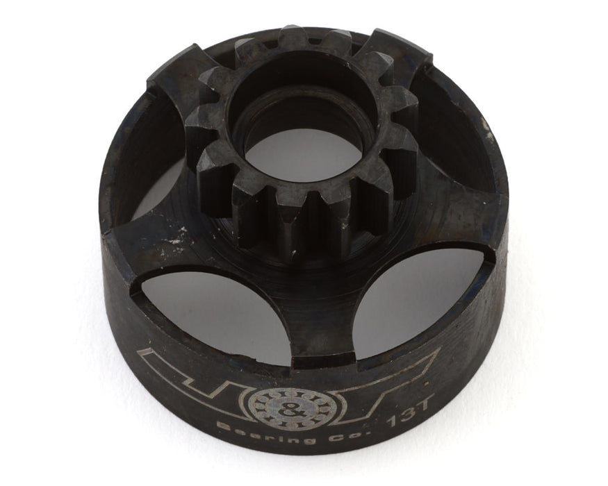 J&T Bearing Co. Torque Vented 3-Shoe Clutch Bell (13T)