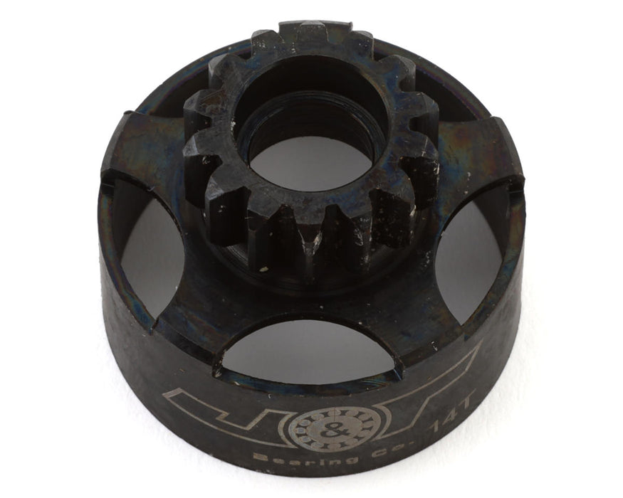 J&T Bearing Co. Torque Vented 3-Shoe Clutch Bell (14T)