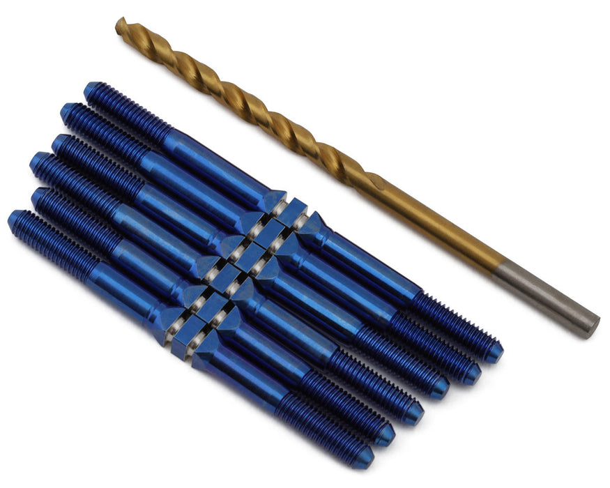 J&T Bearing Co. Schumacher LD3 Mod Spec Titanium "Milled'' XD Turnbuckles Set
