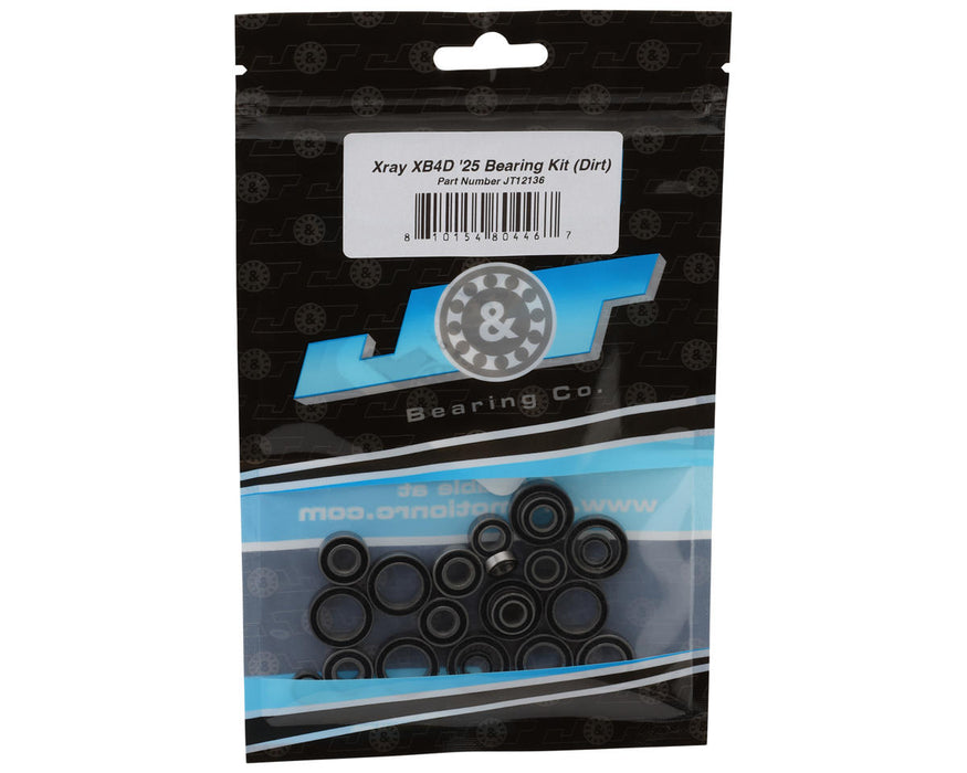 J&T Bearing Co. Xray XB4D '25 Dirt Ball Bearing Kit (Endurance)