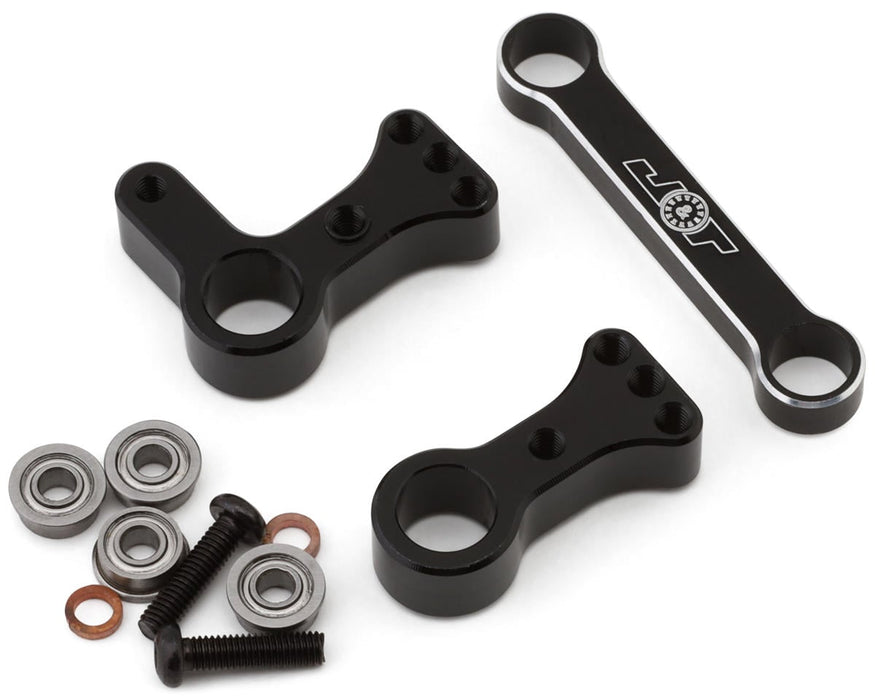 J&T Bearing Co. Custom Works Outlaw 5/Beast Midget Aluminum Steering Bellcrank