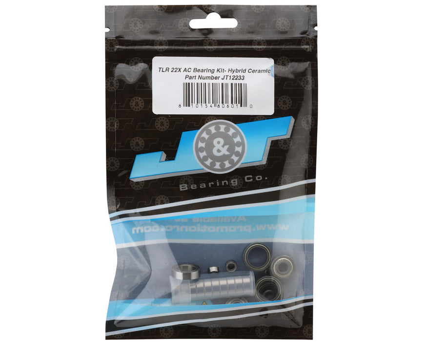 J&T Bearing Co. TLR 22X AC Bearing Kit (Hybrid Ceramic)