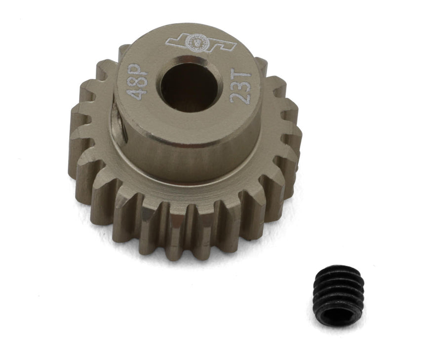 J&T Bearing Co. Lightweight Hard Anodized 48P Aluminum Pinion Gear (23T)
