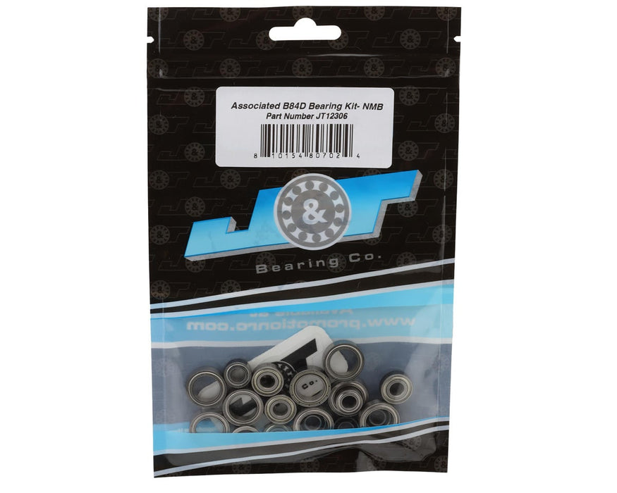 J&T Bearing Co. Team Associated B84D Ball Bearings Kit (NMB)